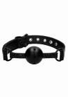 Ouch! Breathable Luxury Ball Gag Black O/S Sex Toy Product