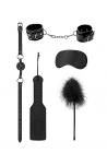 Ouch Introductory Bondage Kit #4 Black Sex Toy Product