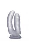 Realistic Double Cock - 6,5 Inch - Translucent Sex Toy Product