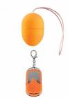 10 Speed Remote Vibrating Egg - Small - Orange Sex Toy Product