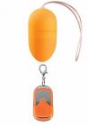 10 Speed Remote Vibrating Egg - Medium - Orange Sex Toy Product