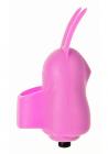 Power Rabbit Vibrating G-Spot Finger Ring Pink Sex Toy Product