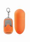 Macey Remote Control Vibrating Egg Orange Sex Toy Product