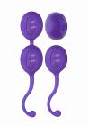 Geisha Balls - Pelvic Exerciser - Silicone - Purple Sex Toy Product