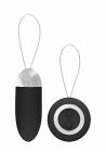 Luca - Rechargeable Remote Control Vibrating Egg - Black Sex Toy Product