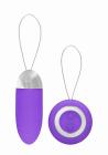 Luca - Rechargeable Remote Control Vibrating Egg - Purple Sex Toy Product