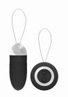Ethan - Rechargeable Remote Control Vibrating Egg - Black Sex Toy Product