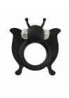 Butterfly Vibrating Cock Ring Black Sex Toy Product