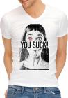 Funny Shirts V-Neck Tee Shirt You Suck Small Sex Toy Product