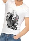 Funny Shirts V-Neck Tee Shirt Who's Your Daddy Medium Sex Toy Product