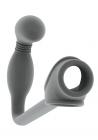 Sono No 2 Butt Plug With Cockring Gray Sex Toy Product