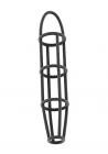 No.30 - Cockcage With Ball Strap - Grey Sex Toy Product