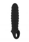 No.32 - Stretchy Penis Extension - Black Sex Toy Product