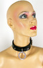 Leather Wrist/Collar Restraint Harness Sex Toy Product Image 2