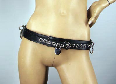 Locking Bondage Belt  (Large)
