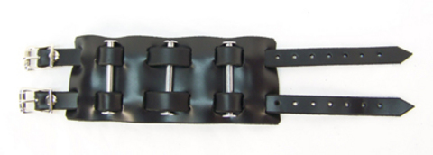 Leather and Bolts Wristband Sex Toy Product