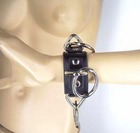 triple ring bondage bracelet