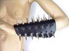Spiked Leather Gauntlet