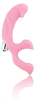 Adonis- Pure Silicone Vibrating Dual Stimulator-Pink