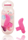 Pure Silicone Finger Vibe - pink