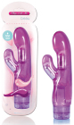 Beau-Clit Stimulating Vibrator with Dual Motors-Waterproof-Purple