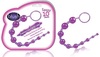 Sassy Anal Beads with Retrieval Cord - purple
