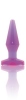 Natural Feel Intermediate Sized Anal Plug-Purple