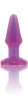 Natural Feel Large Butt Plug-Purple