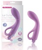 La Curve - Pure Silicone Waterproof 7 Function Vibrator-purple