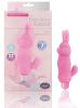 Fabulous Rabbit - Pure Silicone Waterproof Mini Vibrator-pink
