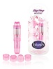 Rocker Personal Massager with 4 Attachments-pink