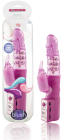 Desire-Multi Function Vibrator with Rotating Pleasure Beads-purple
