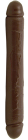 16 inch Natural Feel Double Dong - Brown
