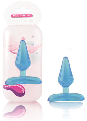 Hard Candy-Mini Butt Plug for beginners-blue