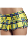 Be Wicked Plaid Pleated School Girl Mini Skirt Small/Medium