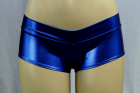 Shiny Mini Boyshorts Blue Medium/Large