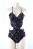 Sequined Top Black