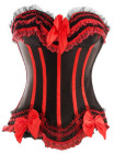 Red Ribbon Corset Extra Large