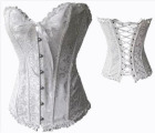 Floral Corset White Extra Large