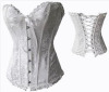 Floral Corset White XXL
