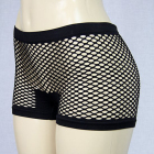 Fishnet Boyshorts Black One Size
