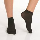 Angelina 6 Pack Ankle Socks Off White One Size