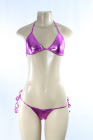Shiny Sparkly Bra/Panty Set Fushia