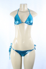 Shiny Sparkly Bra/Panty Set Teal