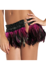 Be Wicked Feather Mini Skirt Small/Medium