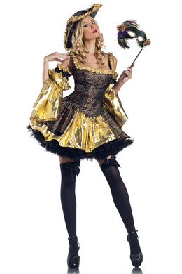 Be Wicked Black Antoinette Medium/Large