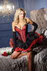 Be Wicked Corset Red 38