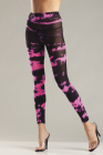 Be Wicked Tie Dye Footless Tights