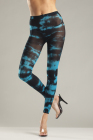 Be Wicked Tie Dye Footless Tights