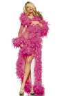 Be Wicked Glamour Robe Hot Pink